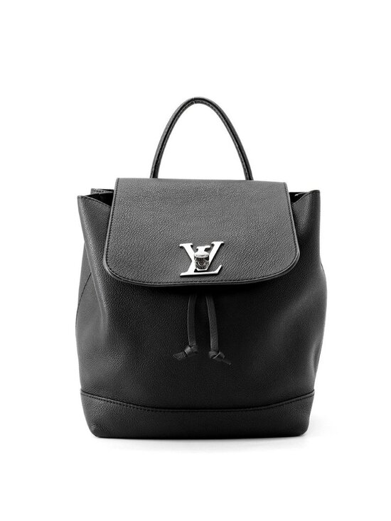 Louis Vuitton Backpack Grain Calf Leather Lockme Black main image 5